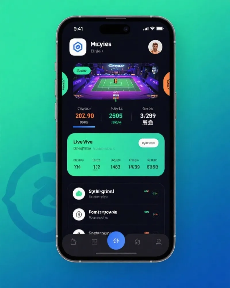 S16赛事APP界面展示